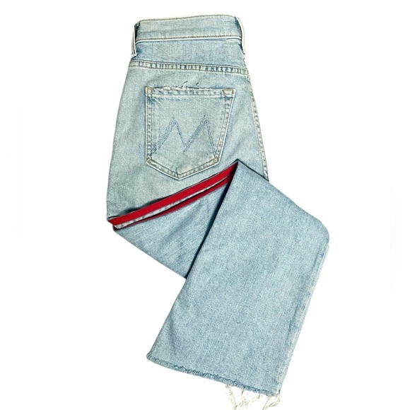 MOTHER Superior | The Insider Crop Step Fray 26 Preppy Streetwear Sporty - Picture 2 of 12